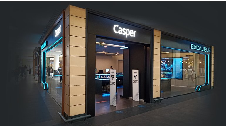 Casper Excalibur mağazası açıldı