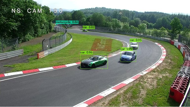 Nuerburgring Yarış Pistine AI atağı